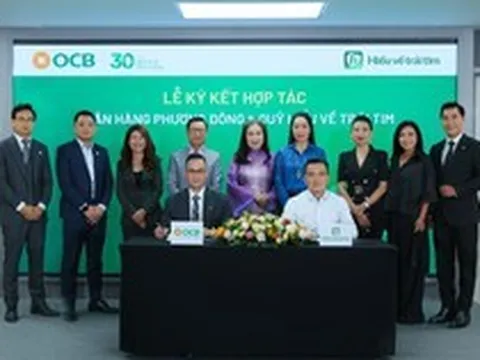 OCB tiếp tục đồng hành cùng Quỹ Hiểu về trái tim