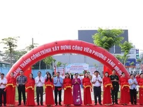 Khánh thành công viên Tăng Nhơn Phú, thêm mảng xanh cho TPHCM