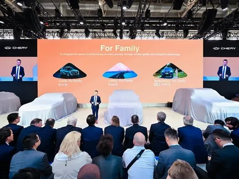 Vì gia đình, hướng tới tương lai tốt đẹp hơn! Tuyên ngôn giá trị mới của CHERY chính thức ra mắt toàn cầu tại AutoChina2026