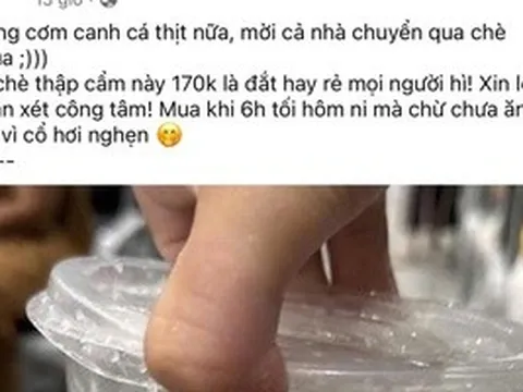 Ly chè 170.000 đồng ở Huế gây tranh cãi: Chủ quán lên tiếng