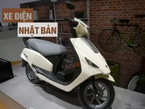 Xe máy điện Suzuki e-Address sắp 'chào sân' Việt Nam: Có chi tiết giống VinFast Vento S, sạc đầy đi 80 km, giá quy đổi hơn 50 triệu đồng