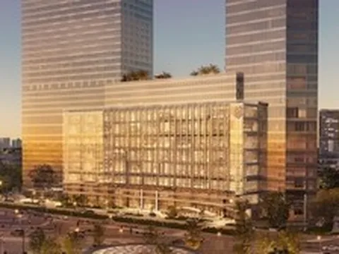 TP Hồ Chí Minh có toà tháp đôi "Song Long Ngậm Ngọc", đối diện ngay chợ Bến Thành, thuộc hàng top khu vực