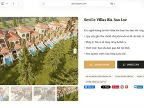 Sự thật về dự án Seville Villas Bla tại Lâm Đồng
