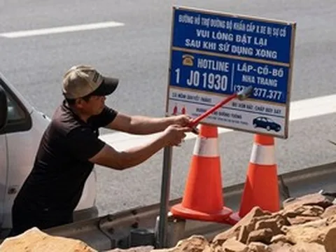 Phạt chủ gara ô tô vì xóa số điện thoại cứu hộ trên cao tốc Bắc - Nam
