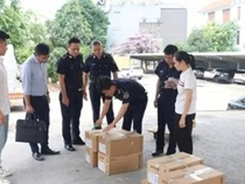 Hải quan tạm giữ lô hàng trị giá 3,5 tỷ đồng của doanh nghiệp ở Bắc Ninh