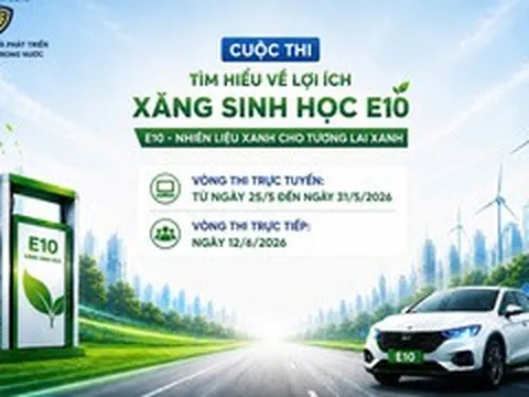 Bộ Công Thương phát động cuộc thi tìm hiểu lợi ích của xăng sinh học E10
