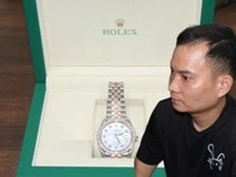 Bắt giữ Trịnh Duy Mạnh SN 1995 khi vừa đem bán đồng hồ Rolex giá 150 triệu đồng