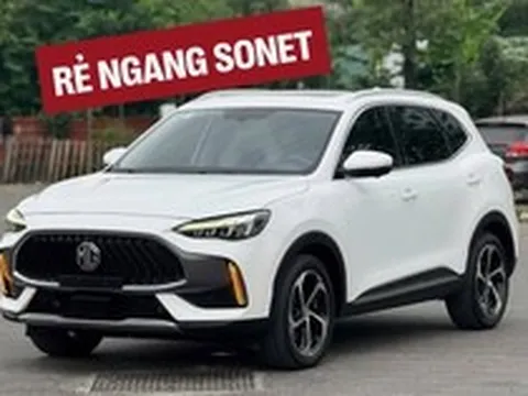 MG HS giảm kỷ lục tại đại lý: SUV cỡ C 'full' công nghệ, giá chỉ ngang ngửa Sonet, Venue