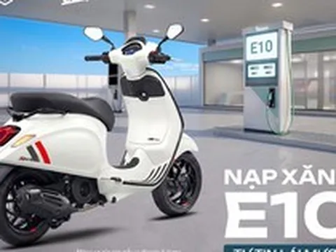 Piaggio Việt Nam khẳng định toàn bộ xe Vespa, Piaggio hiện nay tương thích hoàn toàn với xăng E10