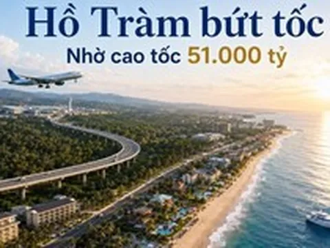 Đón siêu cao tốc 51.000 tỷ, vùng biển cách TP.HCM 150 km trở thành “Tổ Đại bàng” hút dòng vốn tỷ đô