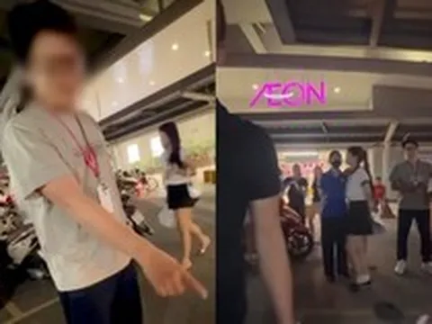 Vụ người phụ nữ tố bị quy chụp "ăn cắp đồ" ở Aeon Long Biên: Công an mời 2 thanh niên trong clip lên làm việc