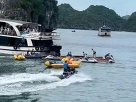 Va chạm tàu trên vịnh Lan Hạ, 1 người tử vong: Nạn nhân biết bơi, có mặc áo phao