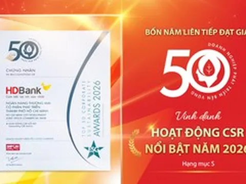 HDBank: Tăng trưởng ấn tượng song hành cùng trách nhiệm cộng đồng