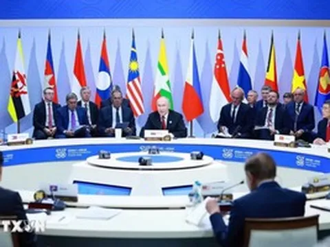 Thủ tướng Lê Minh Hưng dự Hội nghị Cấp cao ASEAN-Nga