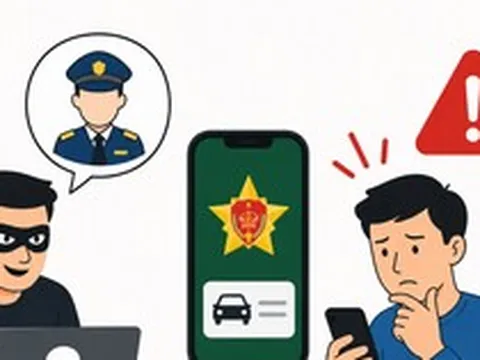 Cảnh giác thủ đoạn giả danh cán bộ đăng kiểm hỗ trợ tích hợp giấy tờ xe trên VNeID để chiếm đoạt tài sản