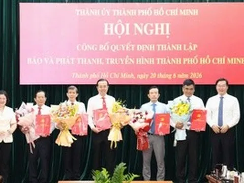 Ông Lê Văn Minh làm Tổng Giám đốc Cơ quan Báo và Phát thanh, Truyền hình TPHCM