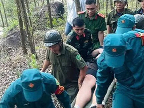 Gãy chân giữa núi hoang, du khách Đức được giải cứu nhờ tin nhắn định vị