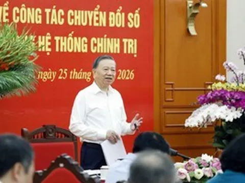 Chuẩn hóa dữ liệu, kết nối toàn hệ thống chính trị