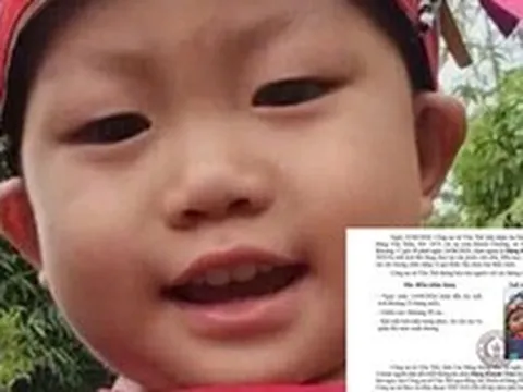 Bé trai 22 tháng tuổi mất tích bí ẩn khi đi cùng dì, Thiếu tá Công an tiết lộ chi tiết quan trọng