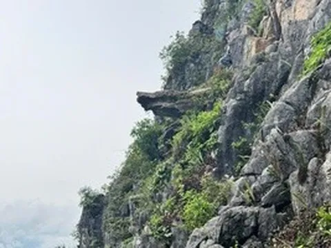 Từ 1-7, tạm dừng đón khách tham quan "Mỏm đá sống ảo" ở Mã Pì Lèng