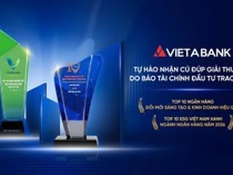 VietABank lập “cú đúp” giải thưởng: Khi đổi mới sáng tạo song hành cùng phát triển bền vững