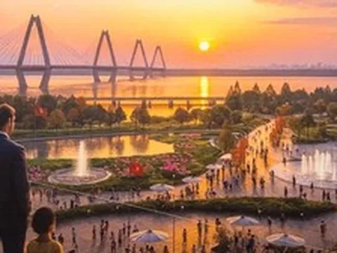 Hai bờ sông Hồng sẽ thay đổi ra sao trong quy hoạch Hà Nội tầm nhìn 100 năm?