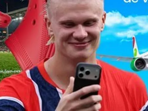Erling Haaland trở thành chất liệu viral của loạt thương hiệu, từ hãng hàng không nổi tiếng, KFC đến Crocs