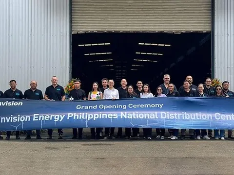 Envision Energy khai trương Trung tâm Phân phối Quốc gia Philippines, tăng cường khả năng chống chịu của chuỗi cung ứng và dịch vụ trong suốt vòng đời tại Đông Nam Á
