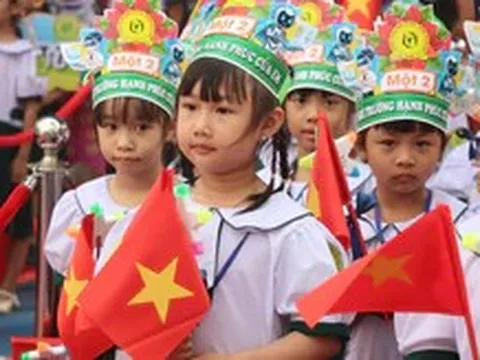 Trường Tiểu học Lương Thế Vinh từng bước đưa tiếng Anh thành ngôn ngữ thứ hai