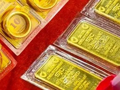 Giá vàng miếng, vàng nhẫn trơn trưa 2/10 tại SJC, DOJI, PNJ, Bảo Tín Minh Châu bất ngờ đảo chiều