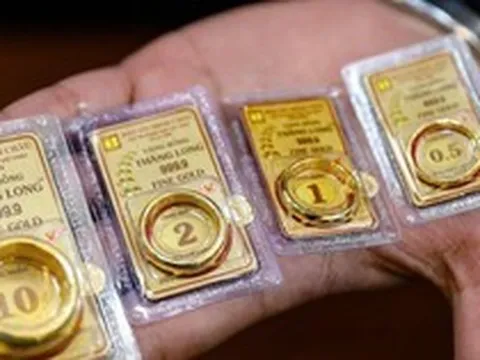 Giá vàng nhẫn trơn, vàng miếng sáng 13/10 tại SJC, PNJ, DOJI, Bảo Tín Minh Châu và Bảo Tín Mạnh Hải