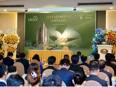 Lễ ký kết hợp tác chiến lược dự án Legacy 66