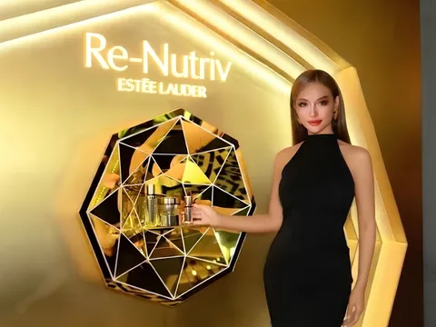 VŨ ANH THƯ HỘI NGỘ DÀN NGHỆ SĨ TẠI SỰ KIỆN CÔNG NGHỆ DƯỠNG DA MỚI CỦA ESTÉE LAUDER