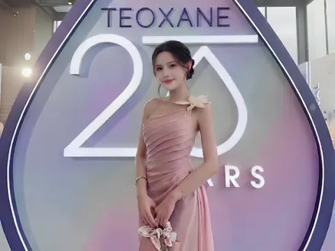 NGUYỄN THỊ THÙY NHUNG KHÁM PHÁ CÔNG NGHỆ THẨM MỸ TẠI SỰ KIỆN KỶ NIỆM 20 NĂM CỦA TEOXANE