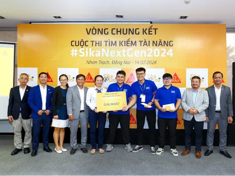 SIKA VIỆT NAM GÓP PHẦN PHÁT TRIỂN NGUỒN NHÂN LỰC CHO NGÀNH XÂY DỰNG QUA CUỘC THI #SIKANEXTGEN 2024