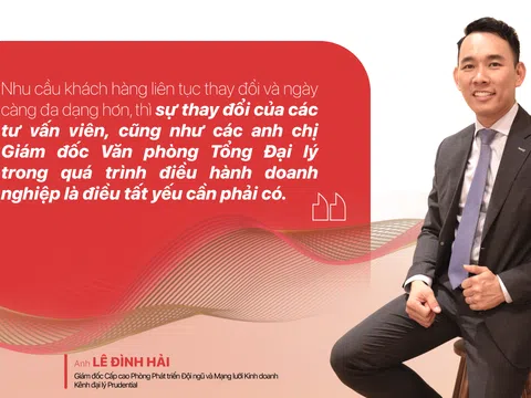 Prudential đổi mới mô hình văn phòng tổng đại lý, khẳng định cam kết đồng hành cùng các đối tác