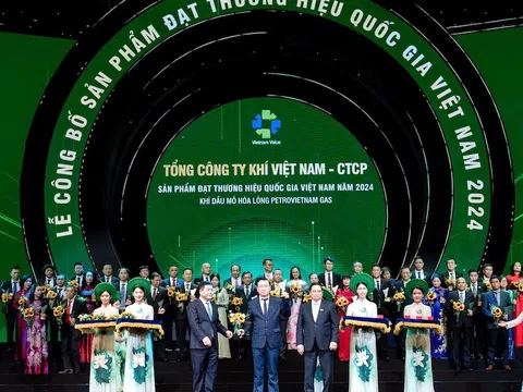 PV GAS được vinh danh Thương hiệu Quốc gia Việt Nam năm 2024