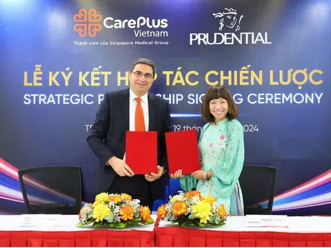 PRUDENTIAL VÀ CAREPLUS KÝ KẾT HỢP TÁC CHIẾN LƯỢC, CUNG CẤP DỊCH VỤ CHĂM SÓC SỨC KHỎE VÀ TẦM SOÁT CHO KHÁCH HÀNG