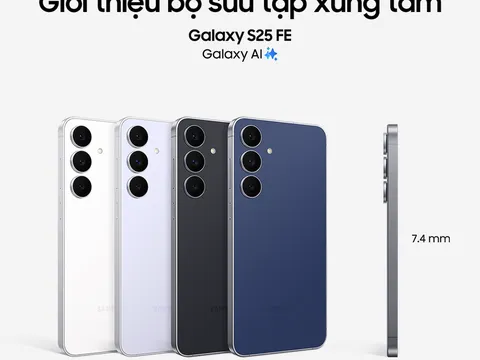 Samsung giới thiệu Galaxy S25 FE - mở ra trải nghiệm đáng giá nhờ sự kết hợp giữa Galaxy AI thế hệ mới và tính năng chuẩn flagship