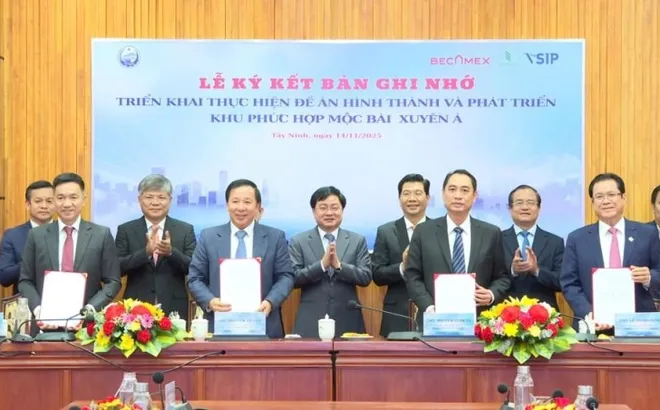 Liên danh Becamex - VSIP - VRG 'bắt tay'  tỉnh Tây Ninh, lập khu phức hợp 1.500ha tại cửa ngõ Mộc Bài