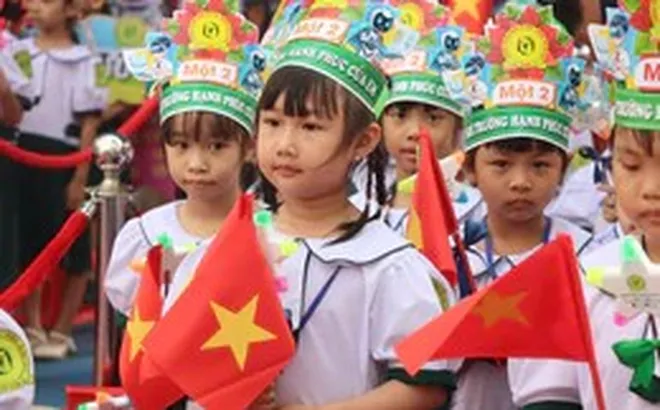 Trường Tiểu học Lương Thế Vinh từng bước đưa tiếng Anh thành ngôn ngữ thứ hai
