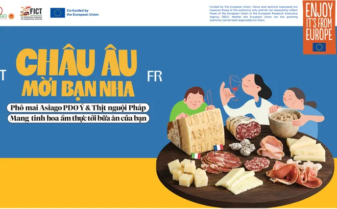 CHÂU ÂU, MỜI BẠN NHA - GIỚI THIỆU PHÔ MAI ASIAGO PDO VÀ CÁC SẢN PHẨM THỊT NGUỘI CHÂU ÂU TẠI TRIỂN LÃM FOOD & HOSPITALITY VIETNAM 2026